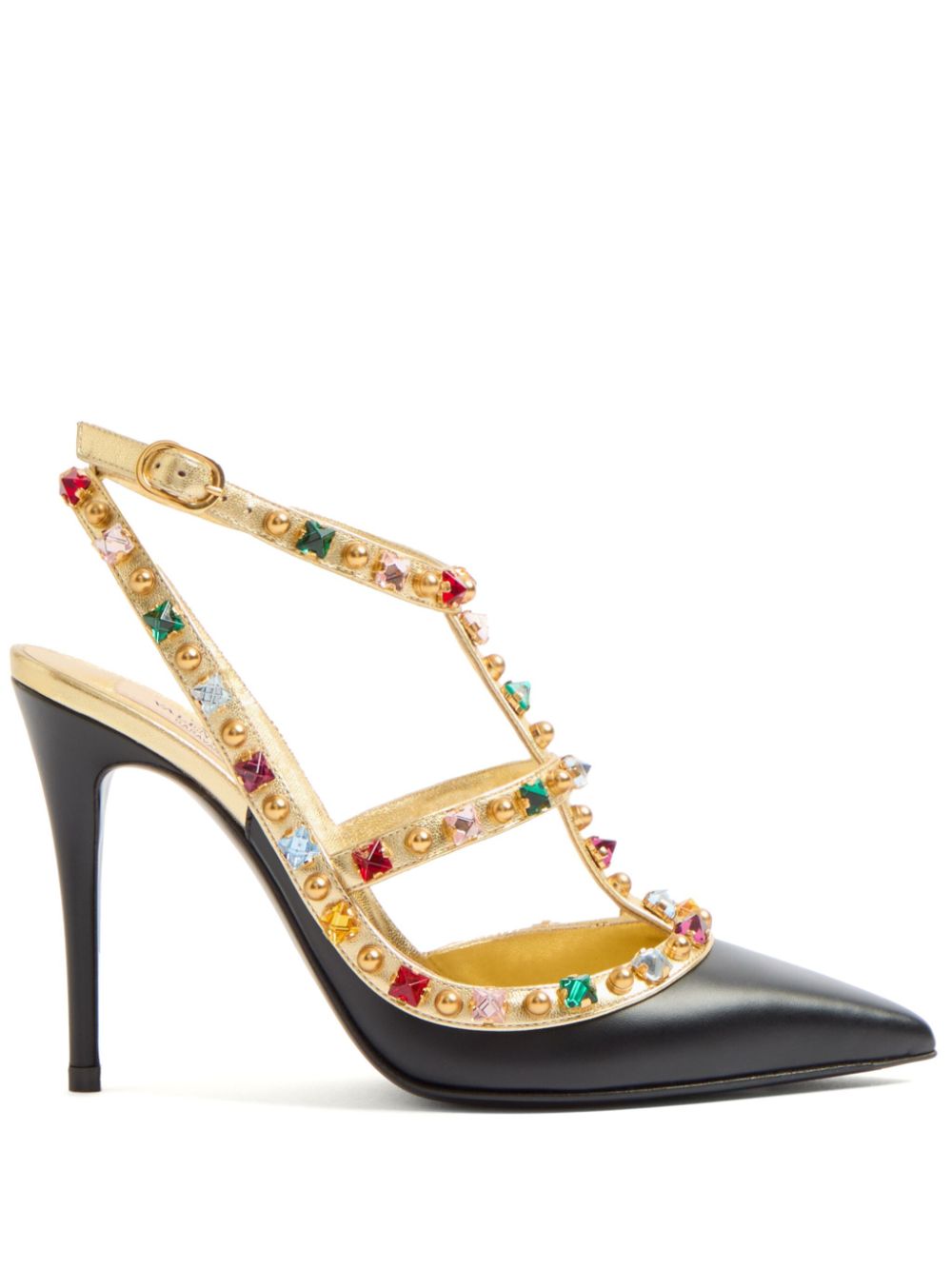 Valentino Garavani 100mm Rockstud pumps Black