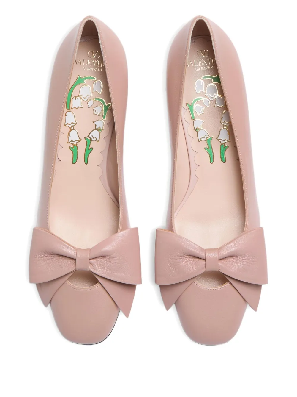 Valentino Garavani Bow pumps Roze