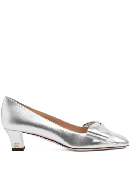 Escarpins Bowow 45 mm en cuir - Valentino Garavani - Modalova