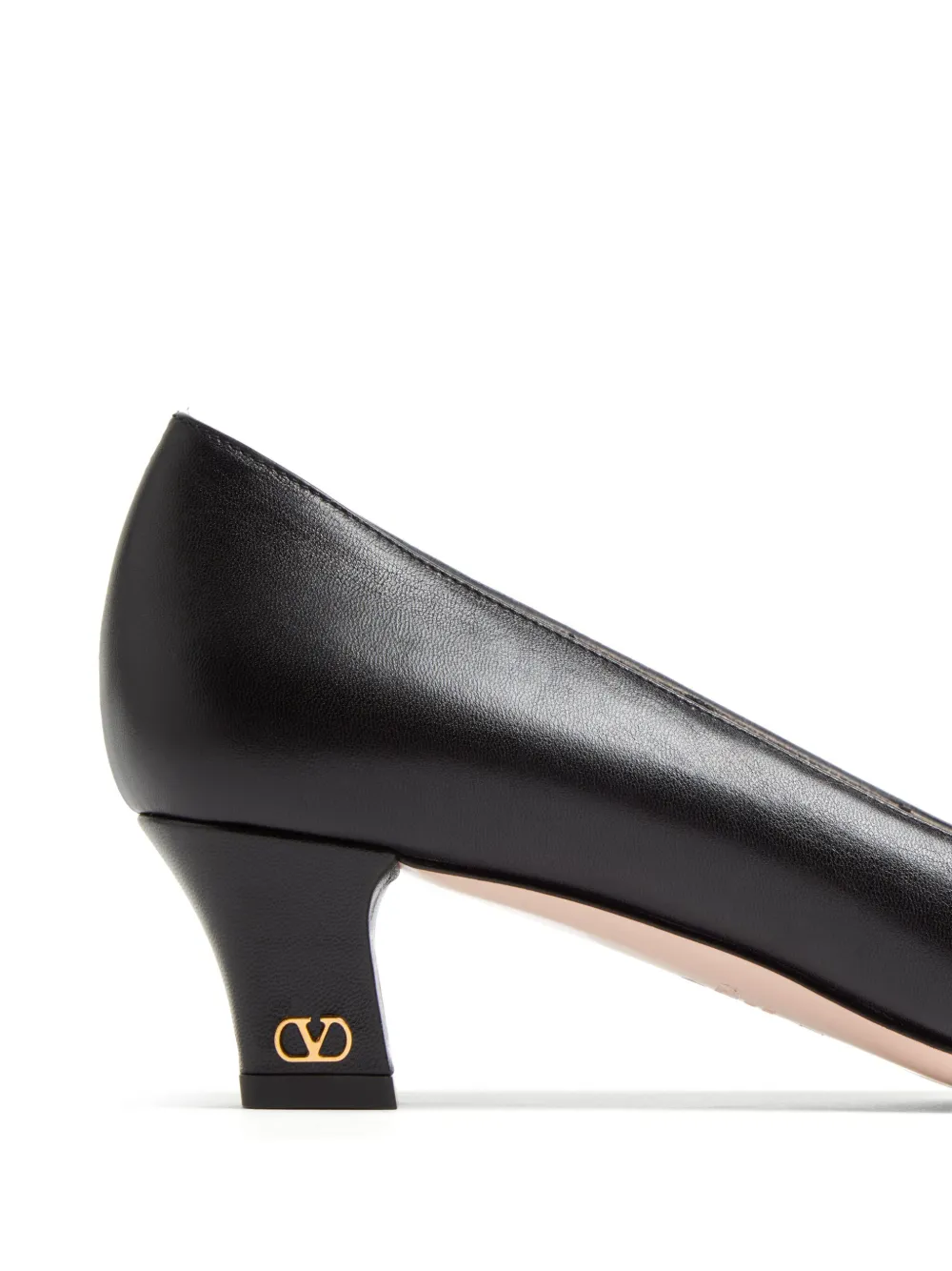 Valentino 45mm Preshoes Embellished Pumps In Black