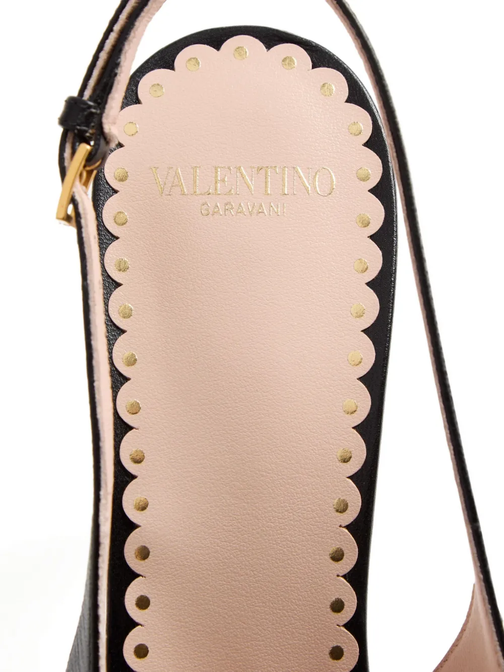 Valentino Garavani 80 mm Bepointy slingback pumps Zwart