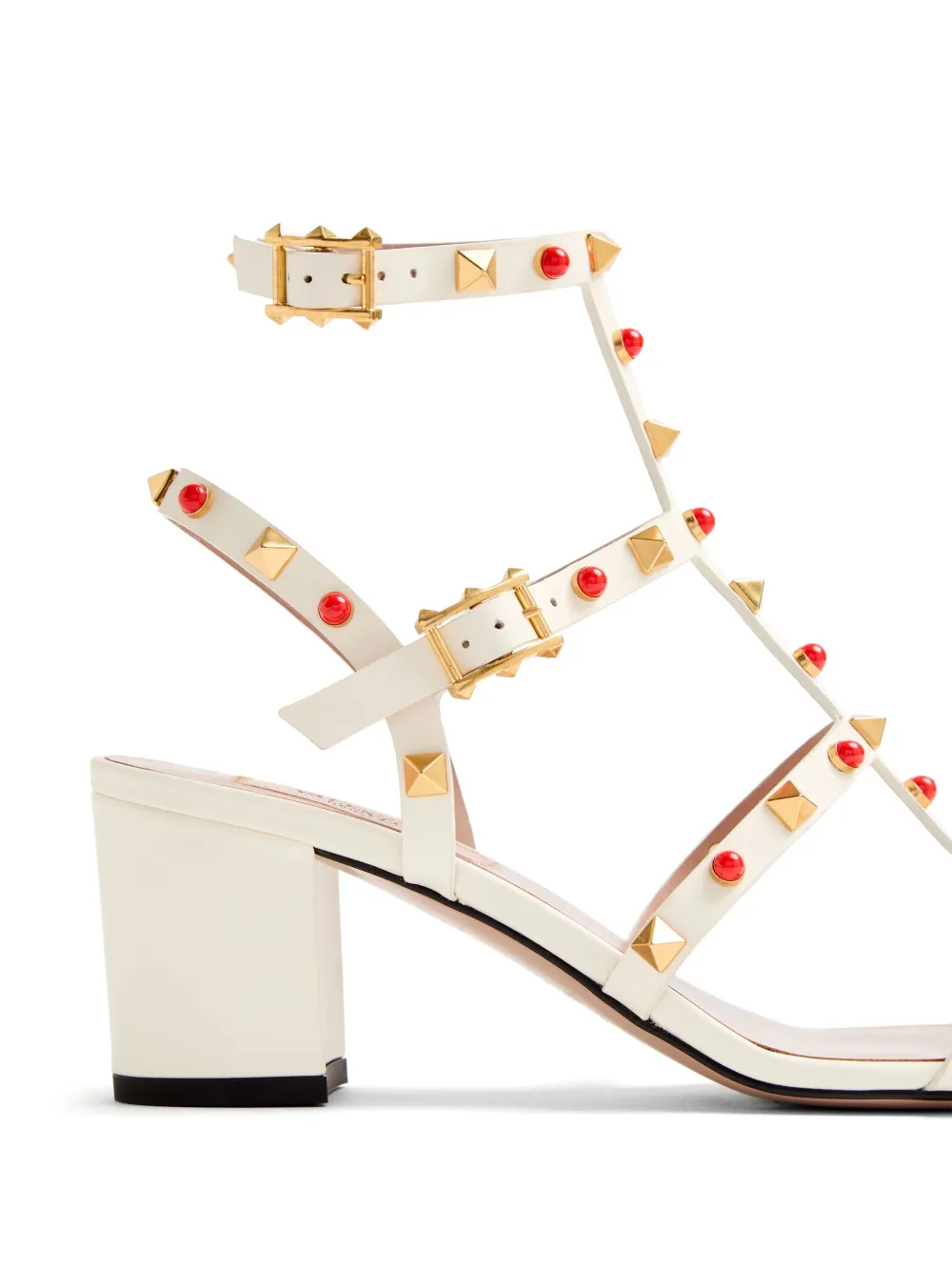 Valentino Garavani Rockstud sandals Neutrals