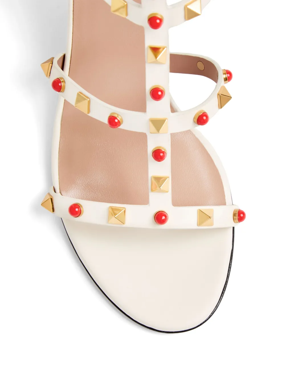 Valentino Garavani Rockstud sandals Neutrals