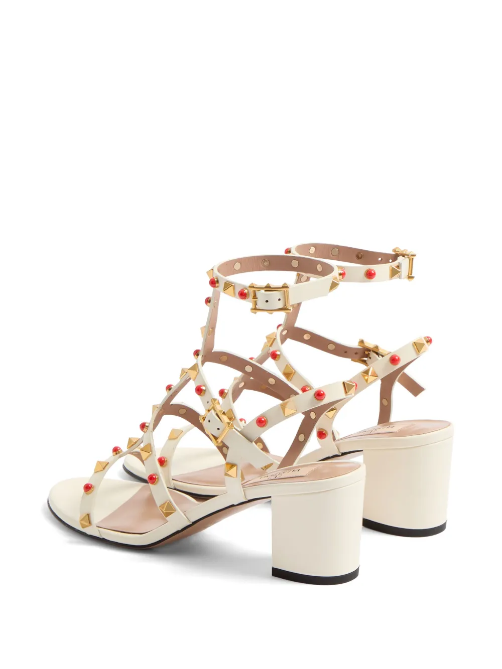 Valentino Garavani Rockstud sandals Neutrals