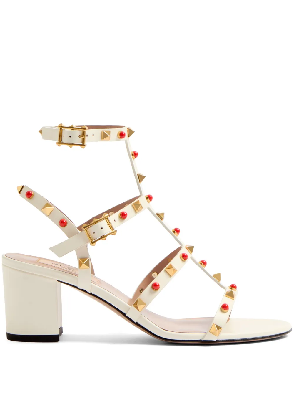 Valentino Garavani Rockstud sandals Neutrals