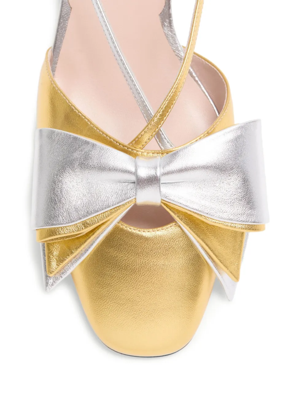 Valentino Garavani Pumps Bowow con cinturino posteriore 45mm | Image 6