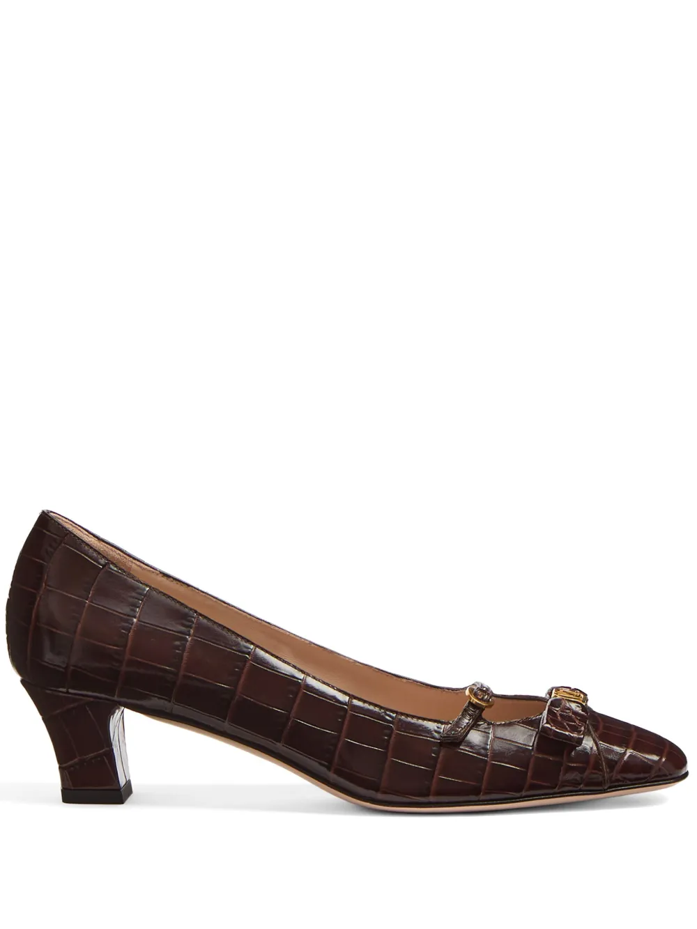 Valentino Garavani 45mm Bowow Décolleté pumps Brown