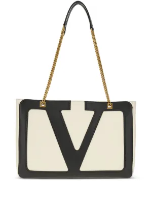 Valentino Garavani Medium Viva Superstar Leather Tote Bag