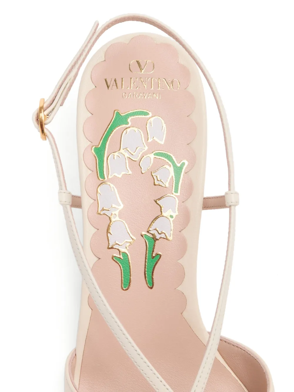 45mm Bowow slingback pumps