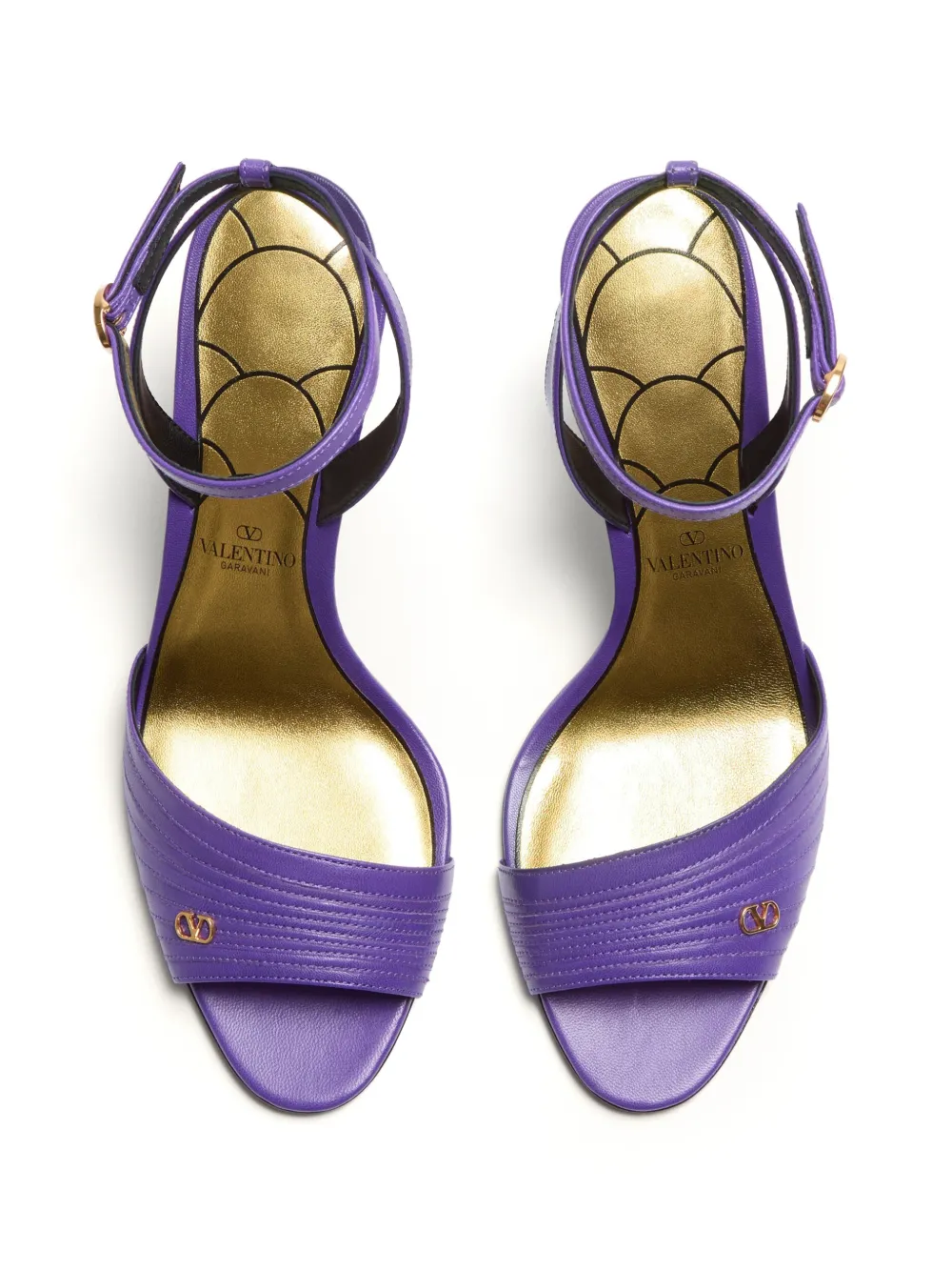 Valentino Garavani 85mm Ladycrush sandalen Paars