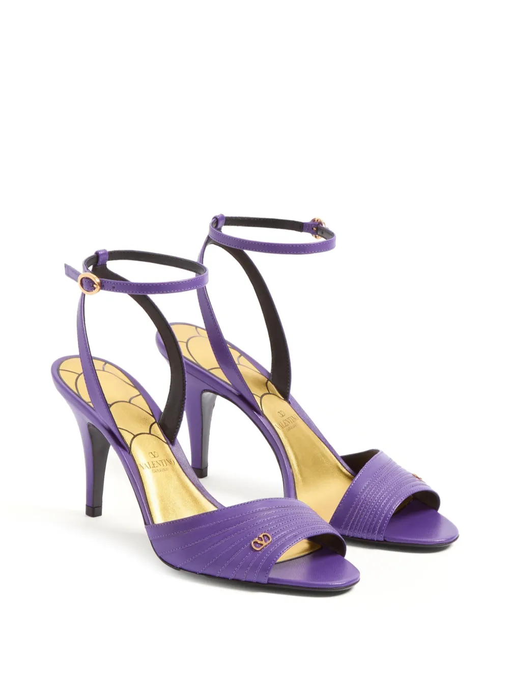 Valentino Garavani 85mm Ladycrush sandalen Paars