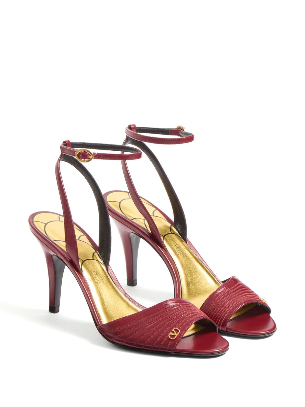 Valentino Garavani 85mm Ladycrush sandalen Rood