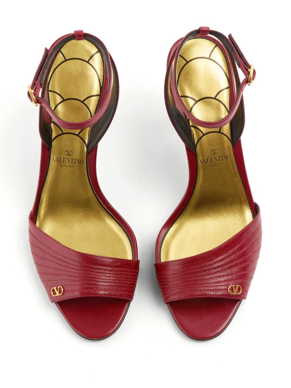 Valentino Garavani 85mm Ladycrush sandals Red