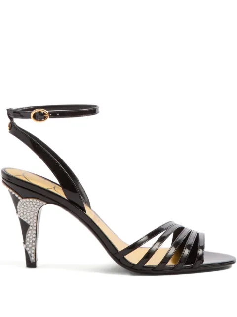 Valentino Garavani 85mm Ladycrush leather sandals
