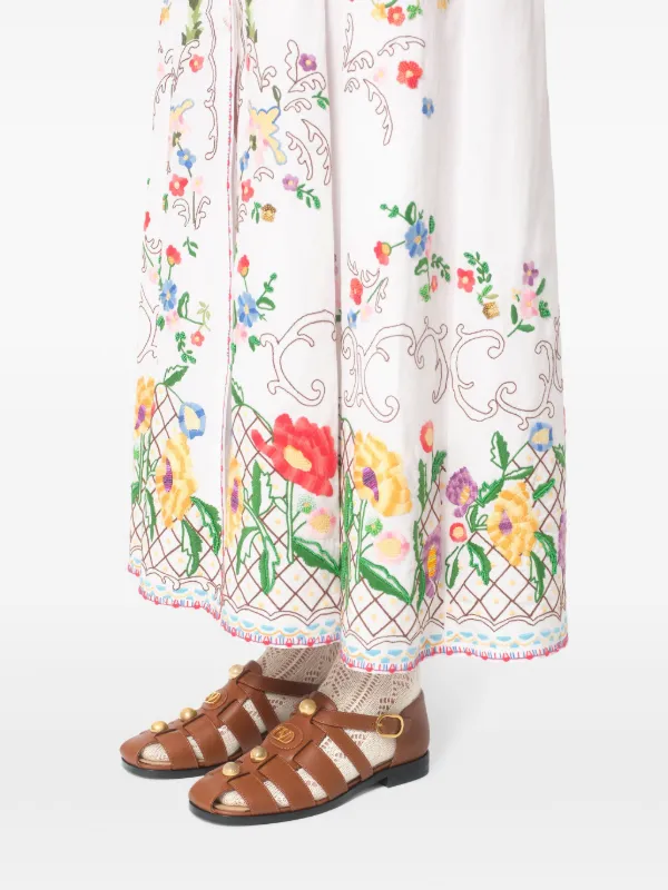 サンダル・ミュール VALENTINO SANDAL FISHERMAN \"VLOGO SIGNATURE\" Vlogo Signature Calfskin Fisherman Sandal 20mm for Woman in