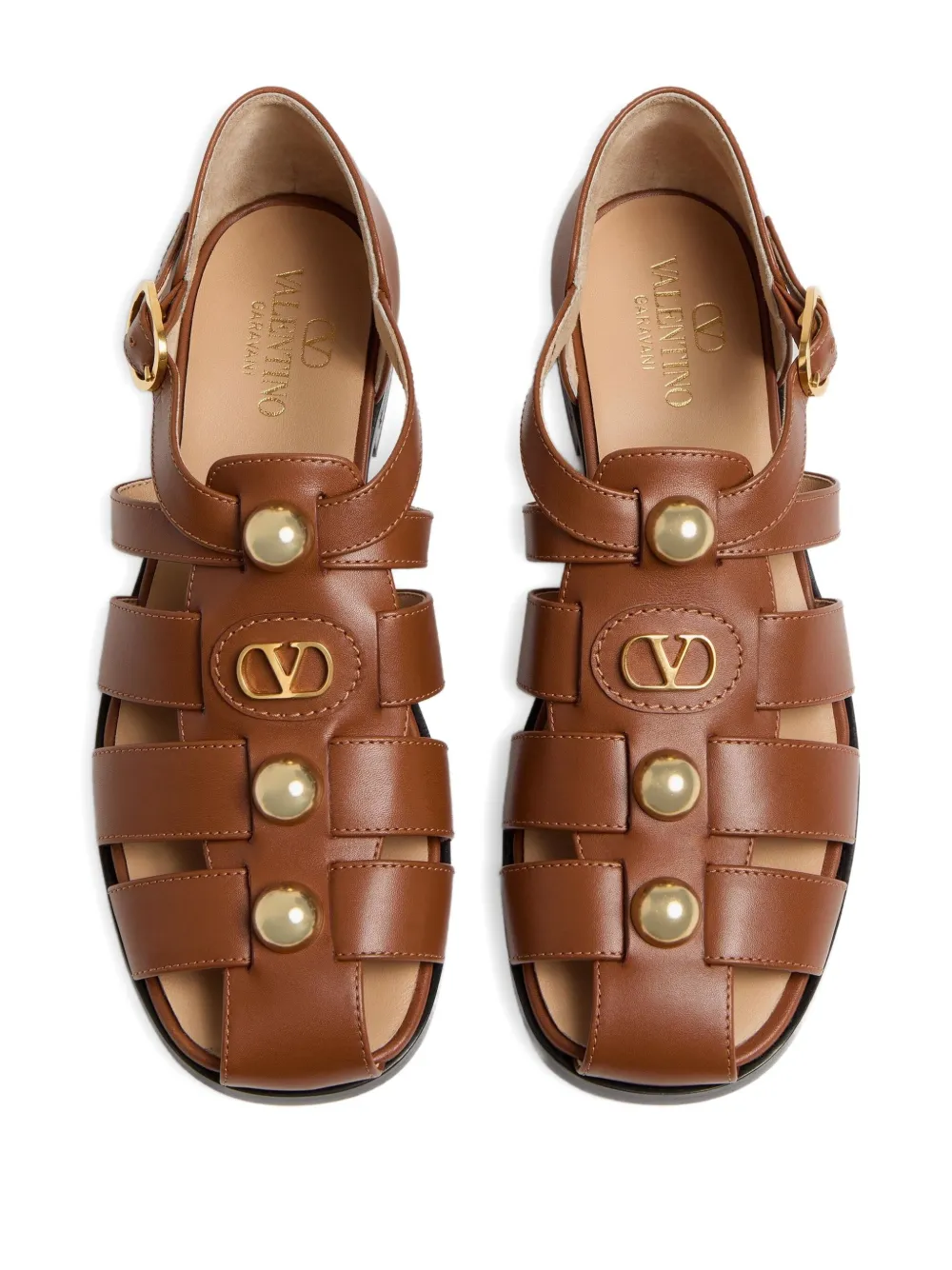 Valentino Garavani Sandália VLogo Signature Com Salto 20mm
