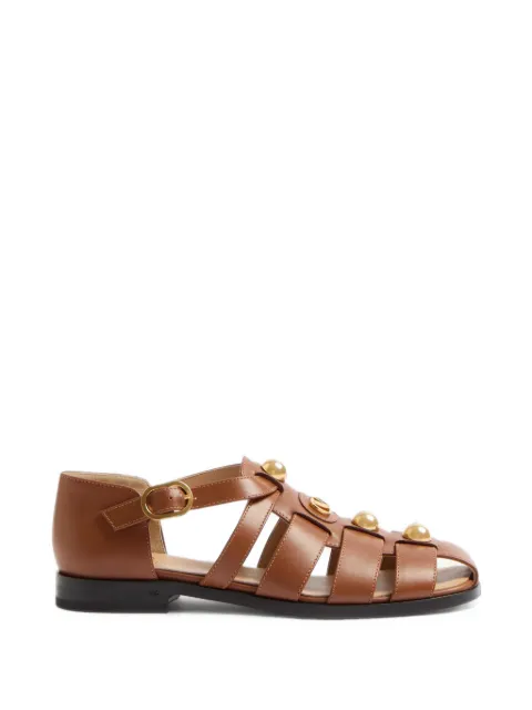 Valentino Garavani Sandália VLogo Signature com salto 20mm