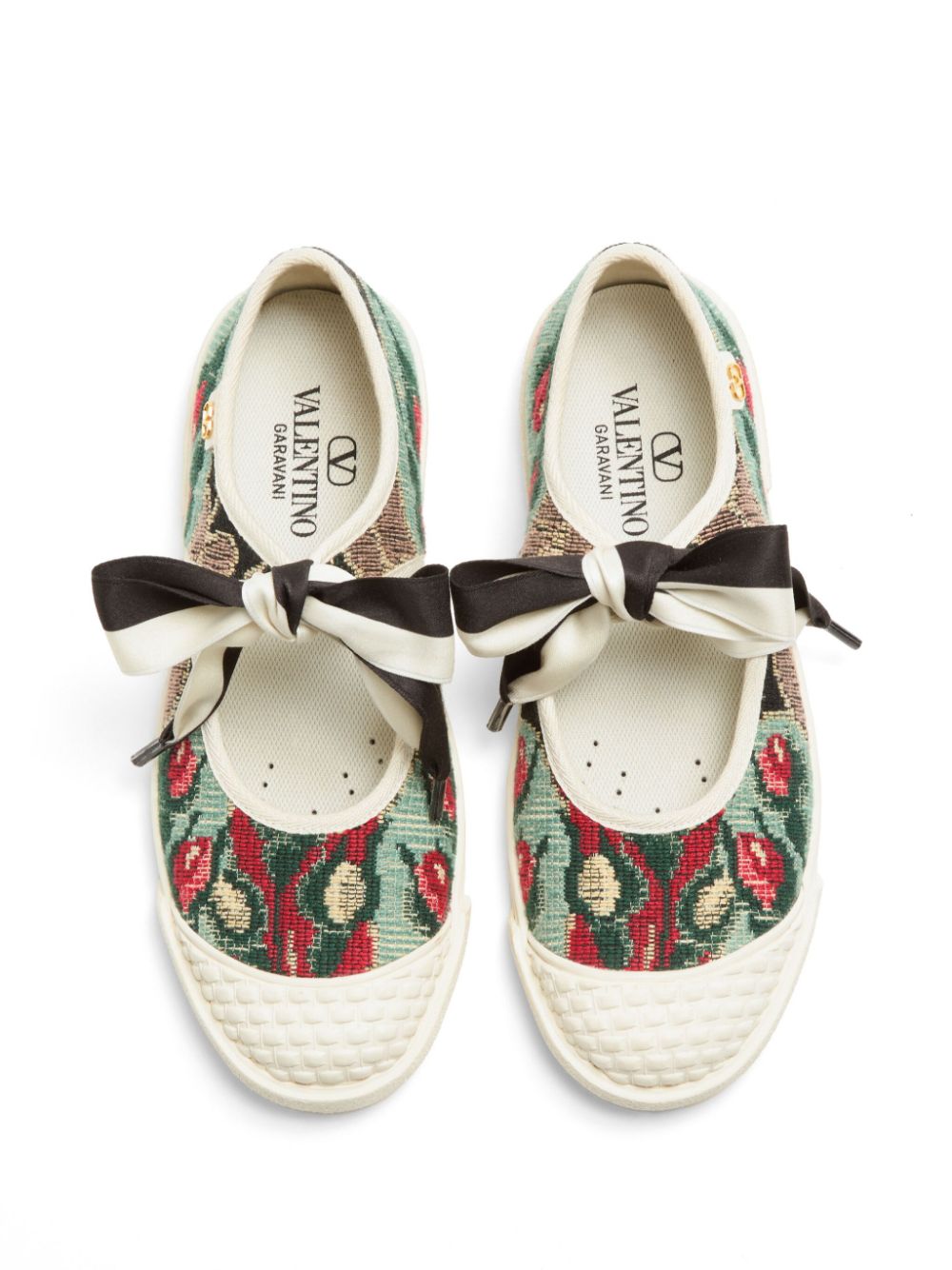 Valentino Garavani Bay By Bay ballerina sneakers Green