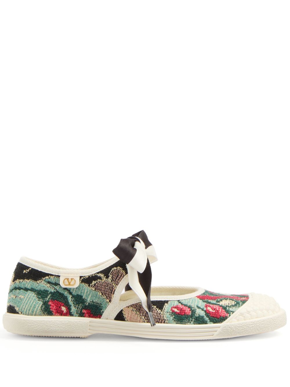 Valentino Garavani Bay By Bay ballerina sneakers Green