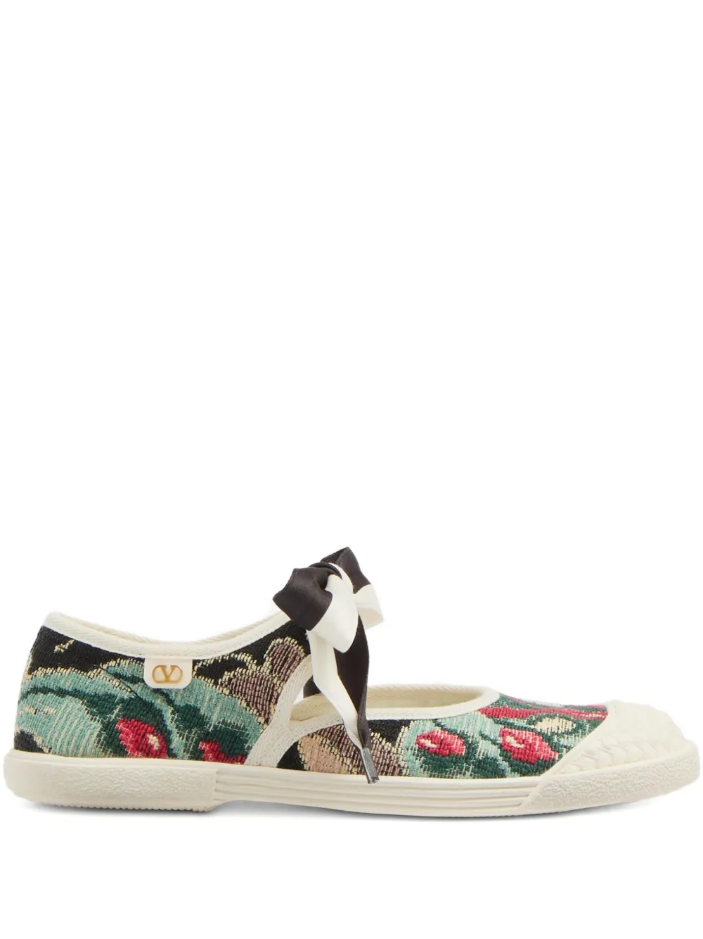 Valentino Garavani Bay By Bay sneakerinas | Green | Image 1