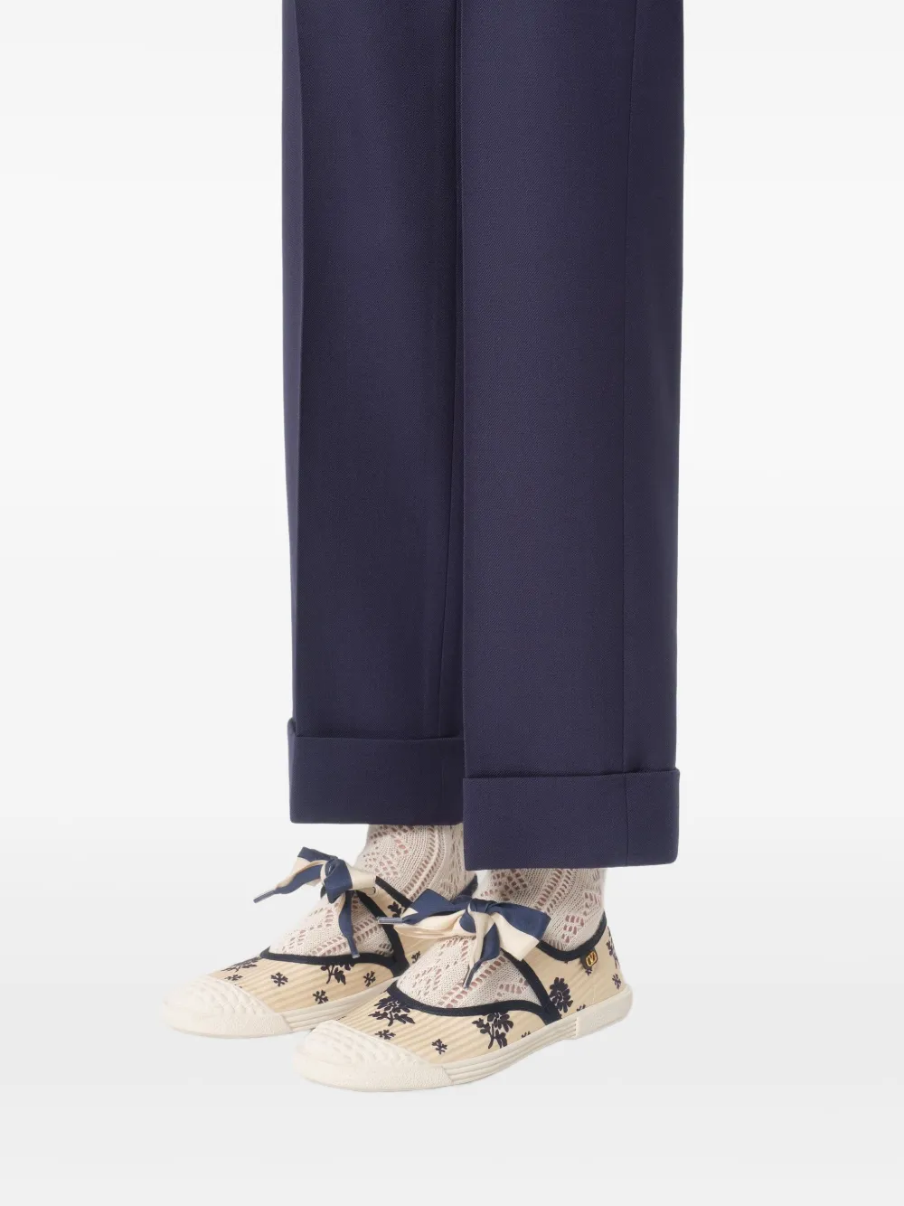 Valentino Garavani Bay By Bay Ballerina Sneakers | Neutrals