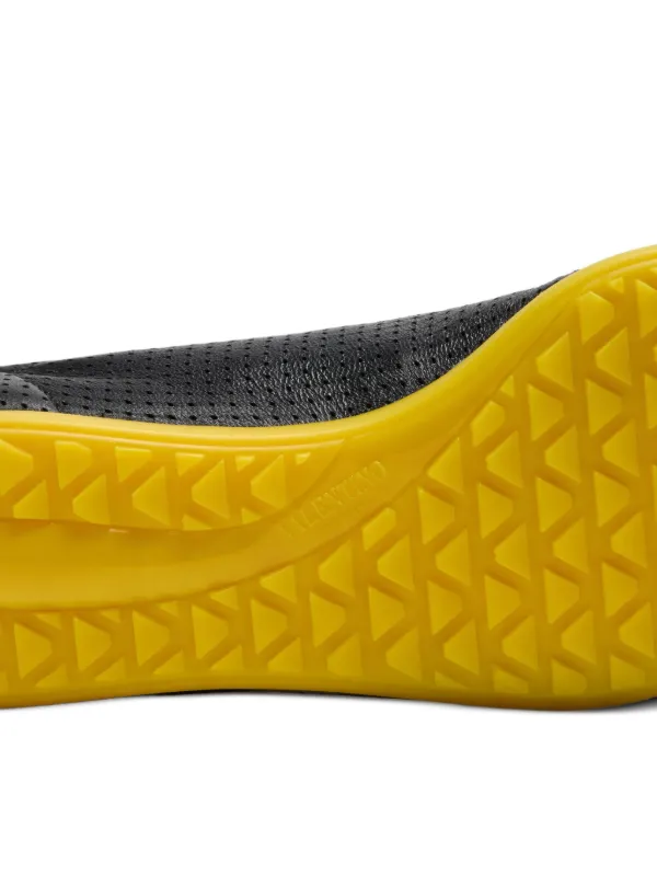 Valentino Garavani Chromathon Perforated Sneakers | Black | FARFETCH