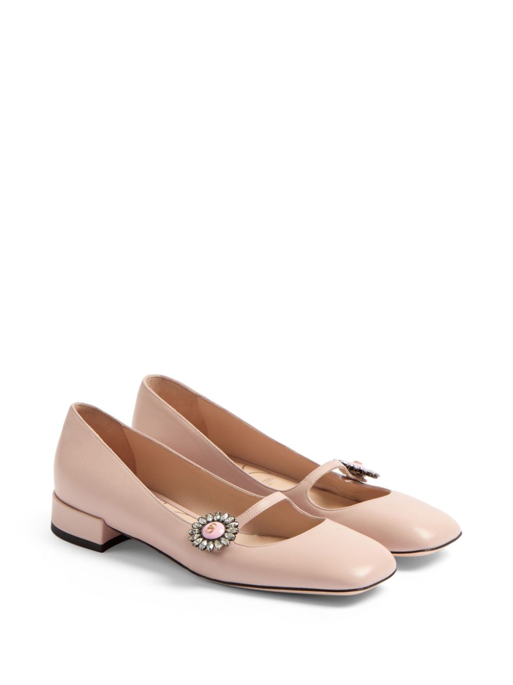 Valentino Garavani Preshoes ballerina's Roze