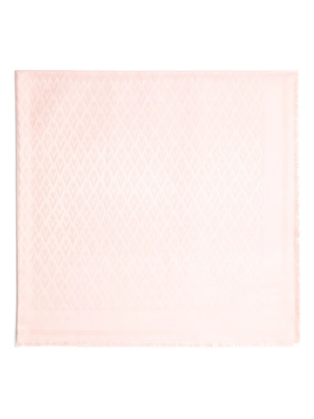 Valentino Patterned-jacquard Scarf In Pink
