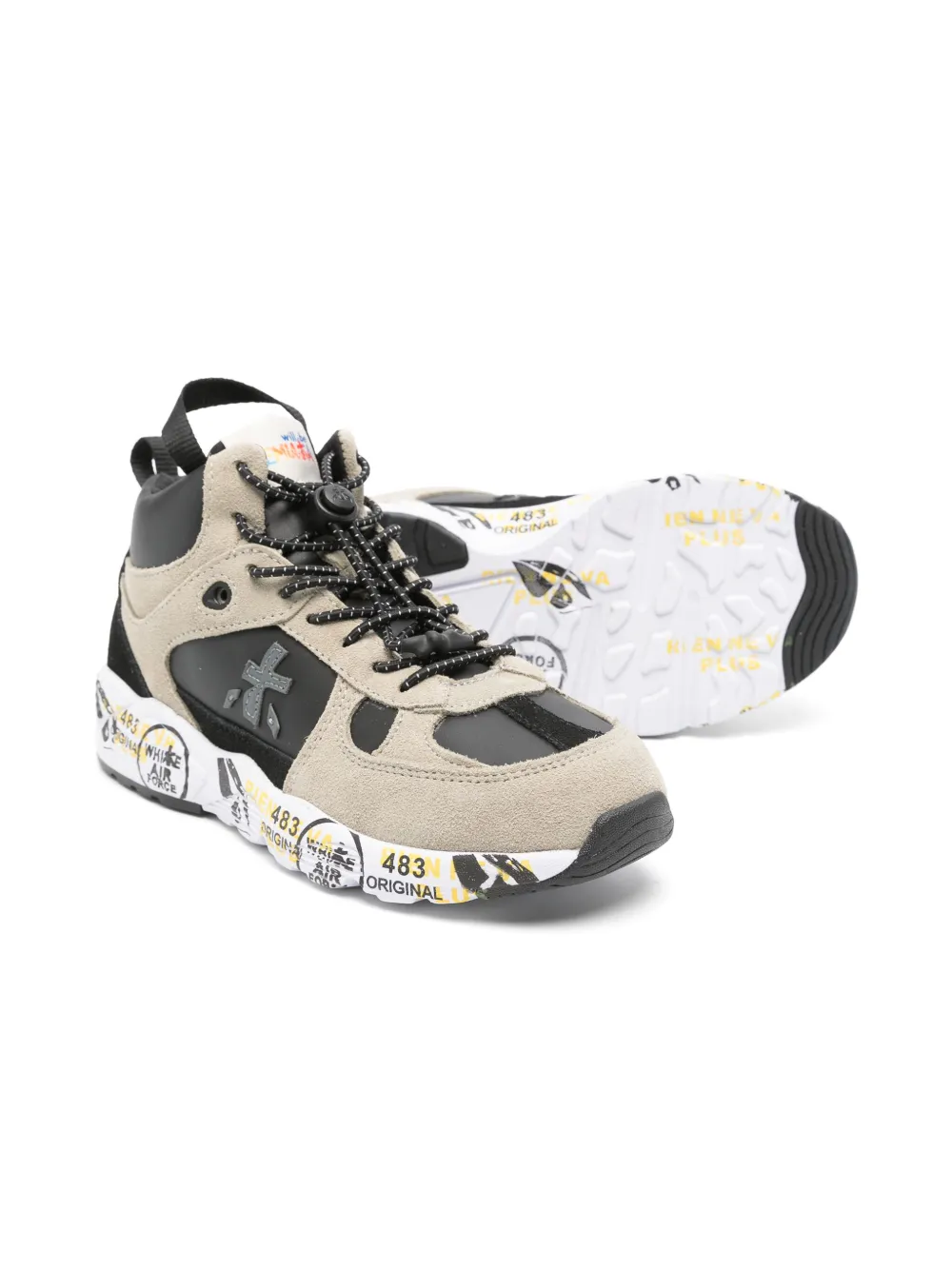 Premiata Kids Robin sneakers - Zwart