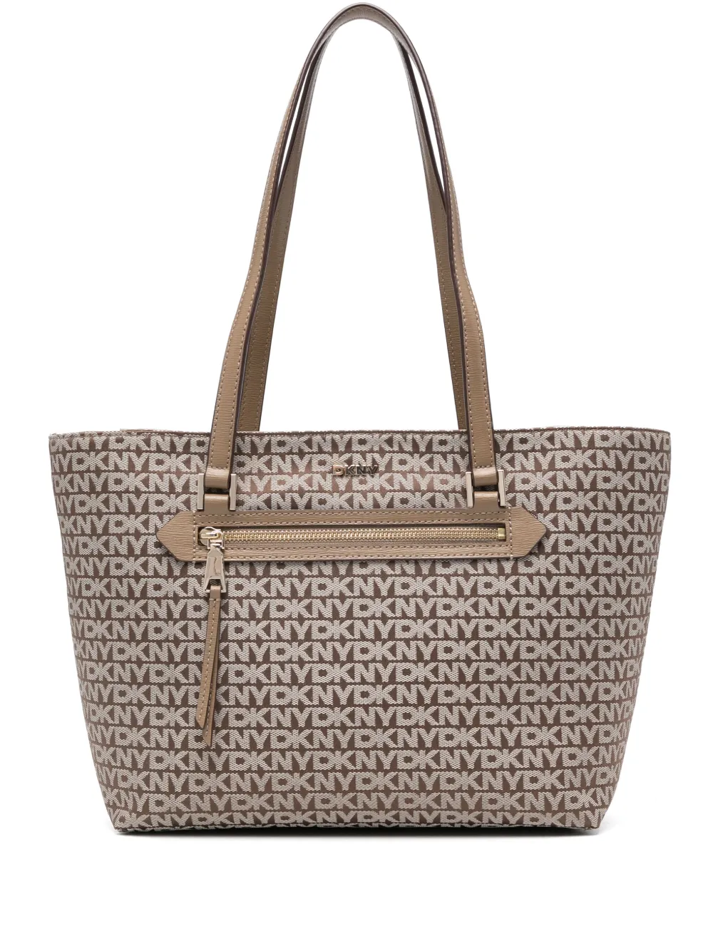 Dkny Medium Bryant Ave Tote Bag In Braun