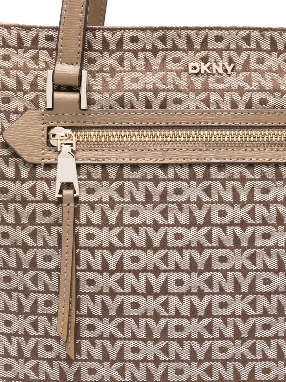 Dkny Medium Bryant Ave Tote Bag In Braun