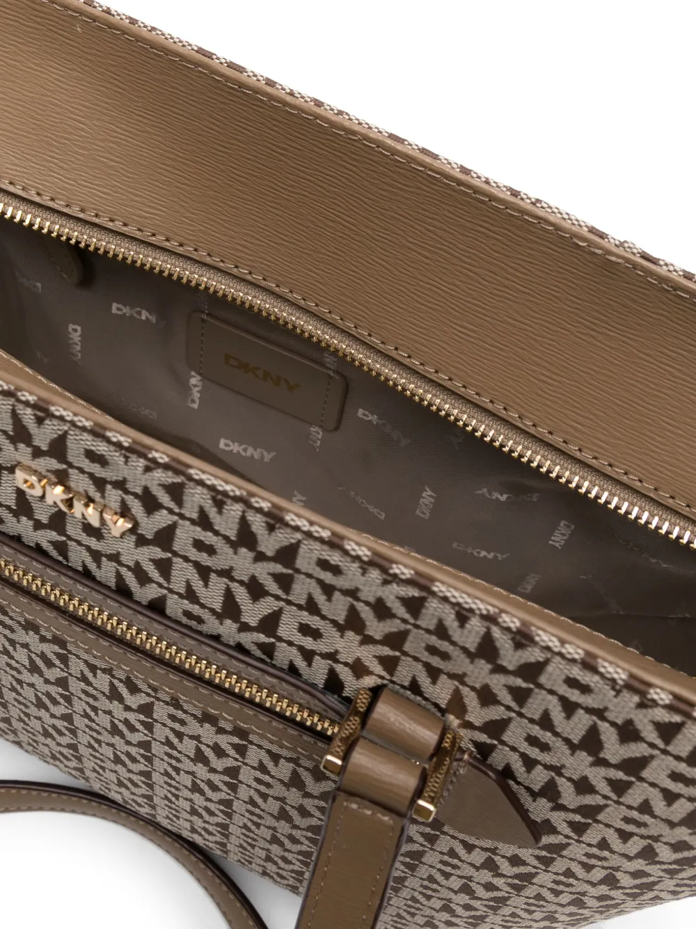 Dkny Medium Bryant Ave Tote Bag In Braun