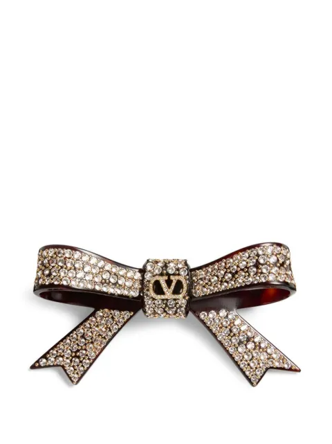 Valentino Garavani Vlogo Signature hair clip