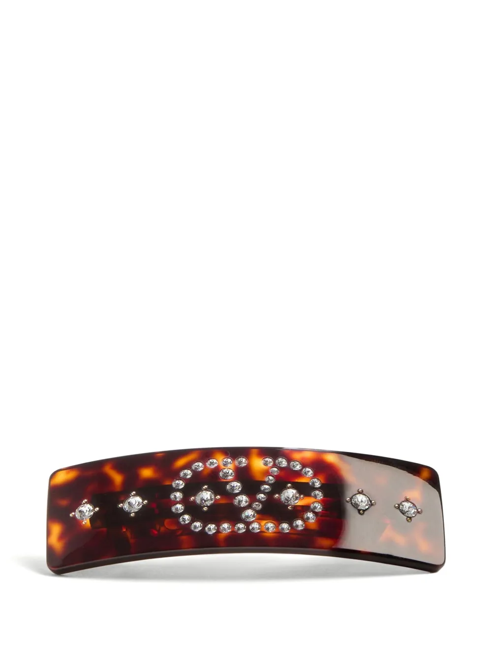 Valentino Garavani VLogo Signature hair clip | Brown | Image 1