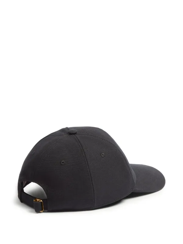 Valentino Garavani Chez Valentino Cotton Baseball Cap With
