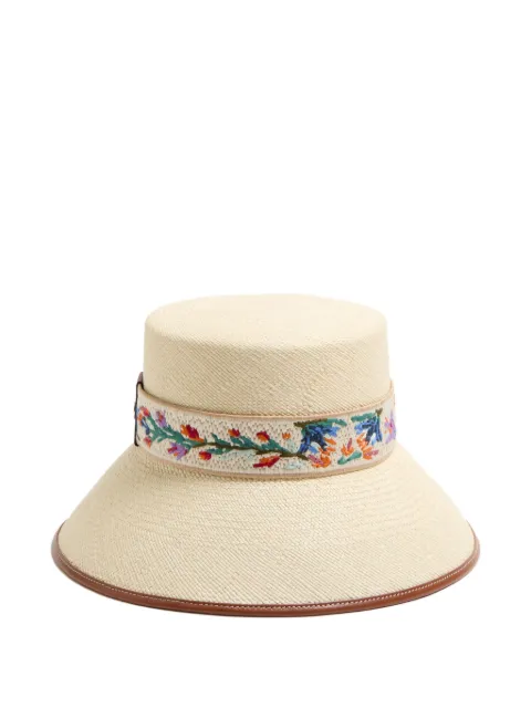 Valentino Garavani Antibes straw bucket hat WHGA40AUB - 2