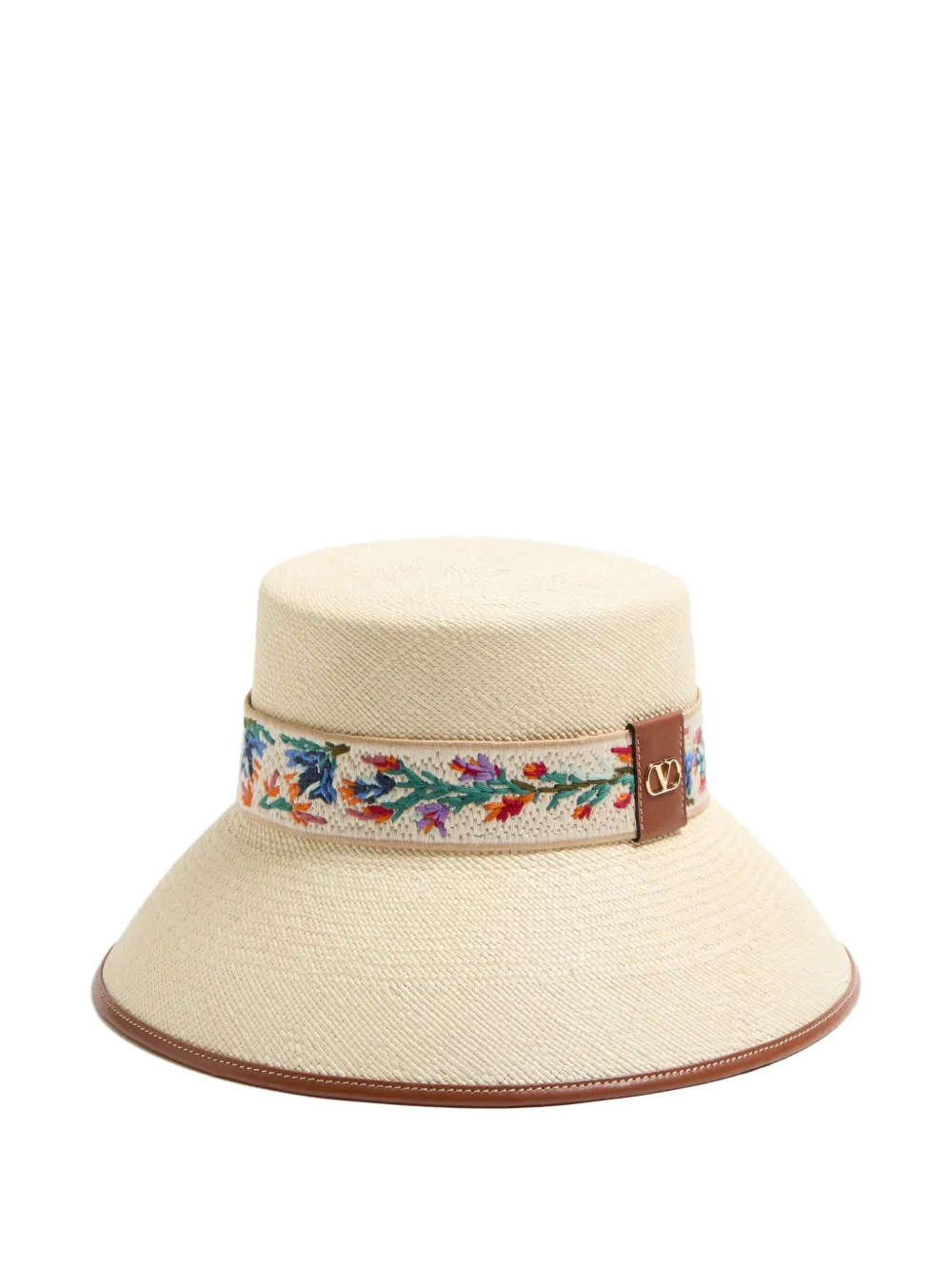 valentinogaravani Valentino Garavani Antibes rieten vissershoed - Beige