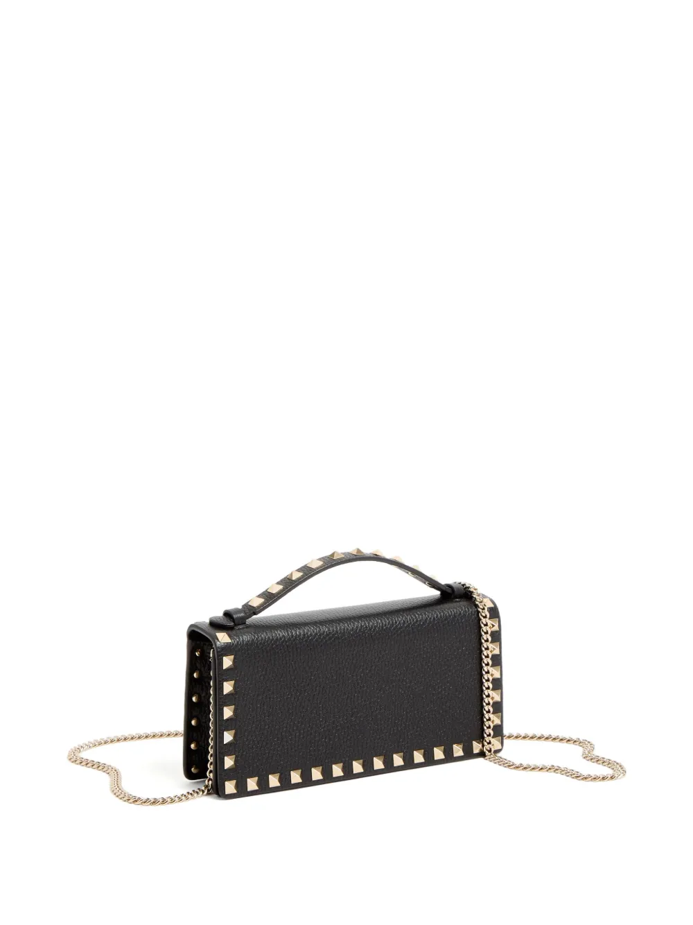 Valentino Garavani Portemonnee met ketting Zwart