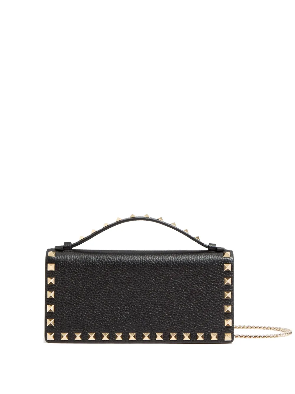 Valentino Garavani Portemonnee met ketting Zwart