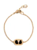 Valentino Garavani VLogo Signature-plaque bracelet - Gold