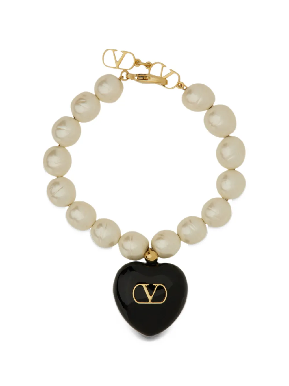 Valentino Garavani Bracciale Coeur Royal - Toni neutri