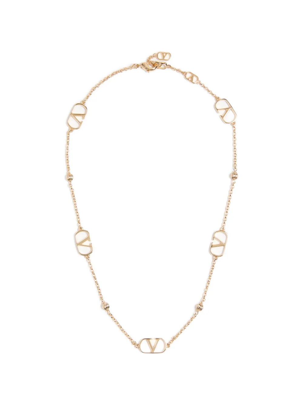 Valentino Garavani Vlogo necklace - Oro