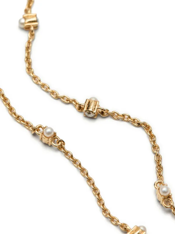 Valentino Garavani Vロゴ シグネチャー ネックレス | ゴールドトーン