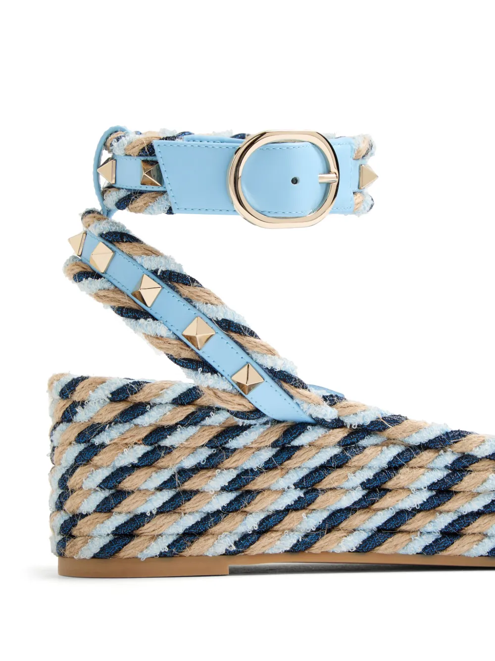 Valentino Garavani Espadrilles verfraaid met studs Beige