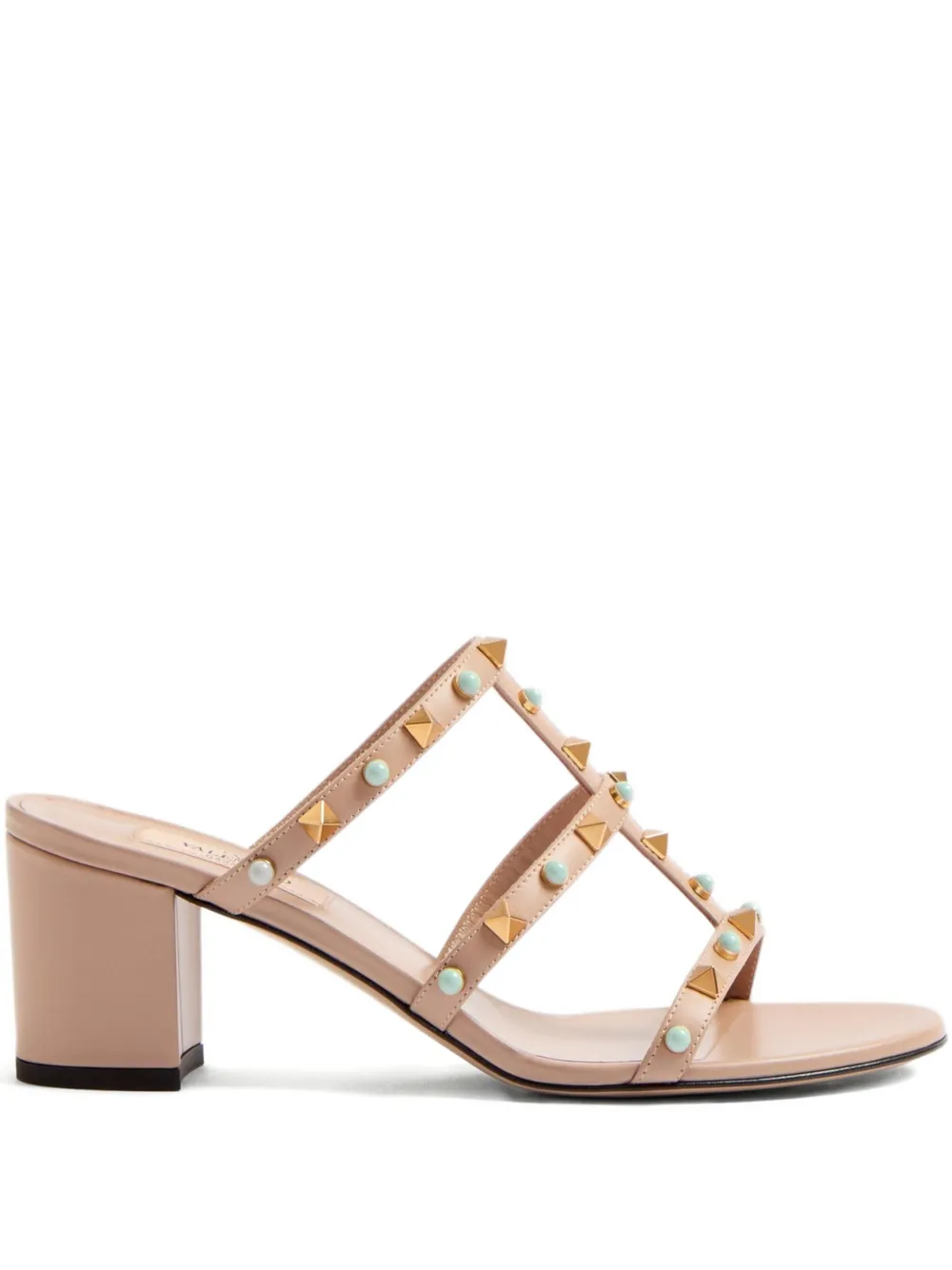 Valentino Garavani 60 mm Rockstud verfraaide sandalen Roze