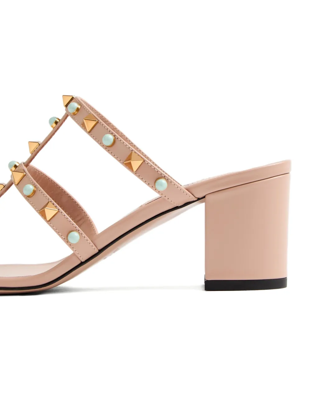 Valentino Garavani 60 mm Rockstud verfraaide sandalen Roze