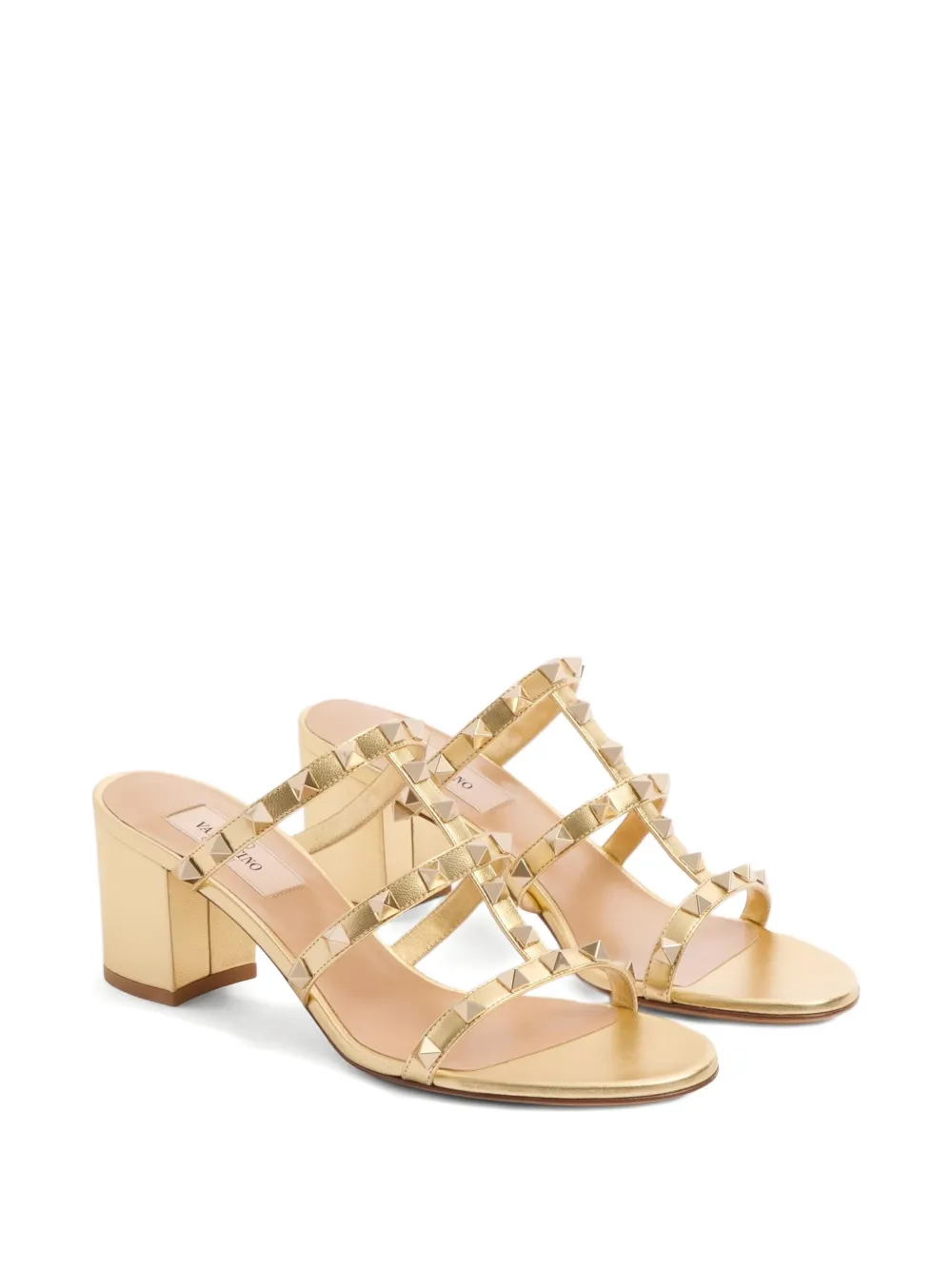 Valentino Garavani 60mm Rockstud sandals | Heeled Sandals | Image 2