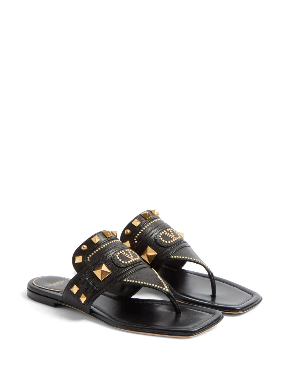 Valentino Garavani Plaster Caster thong sandals Black