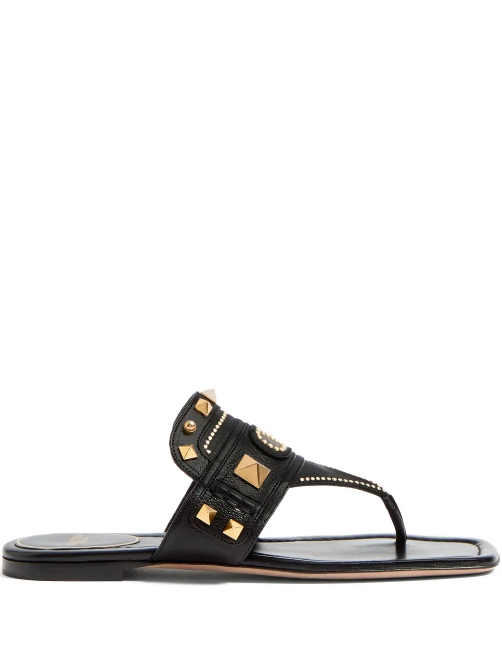 Valentino Garavani Plaster Caster sandalen met string Zwart