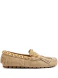 Valentino Garavani Rockstud loafers - Neutrals